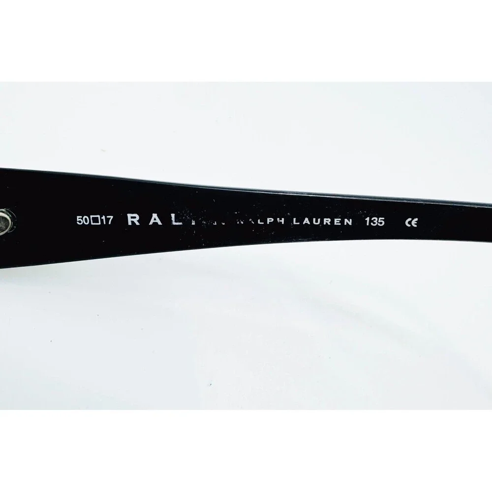 Ralph Lauren Eyeglasses Womens Black 7511/S 807 Oval Frames 50-17-135